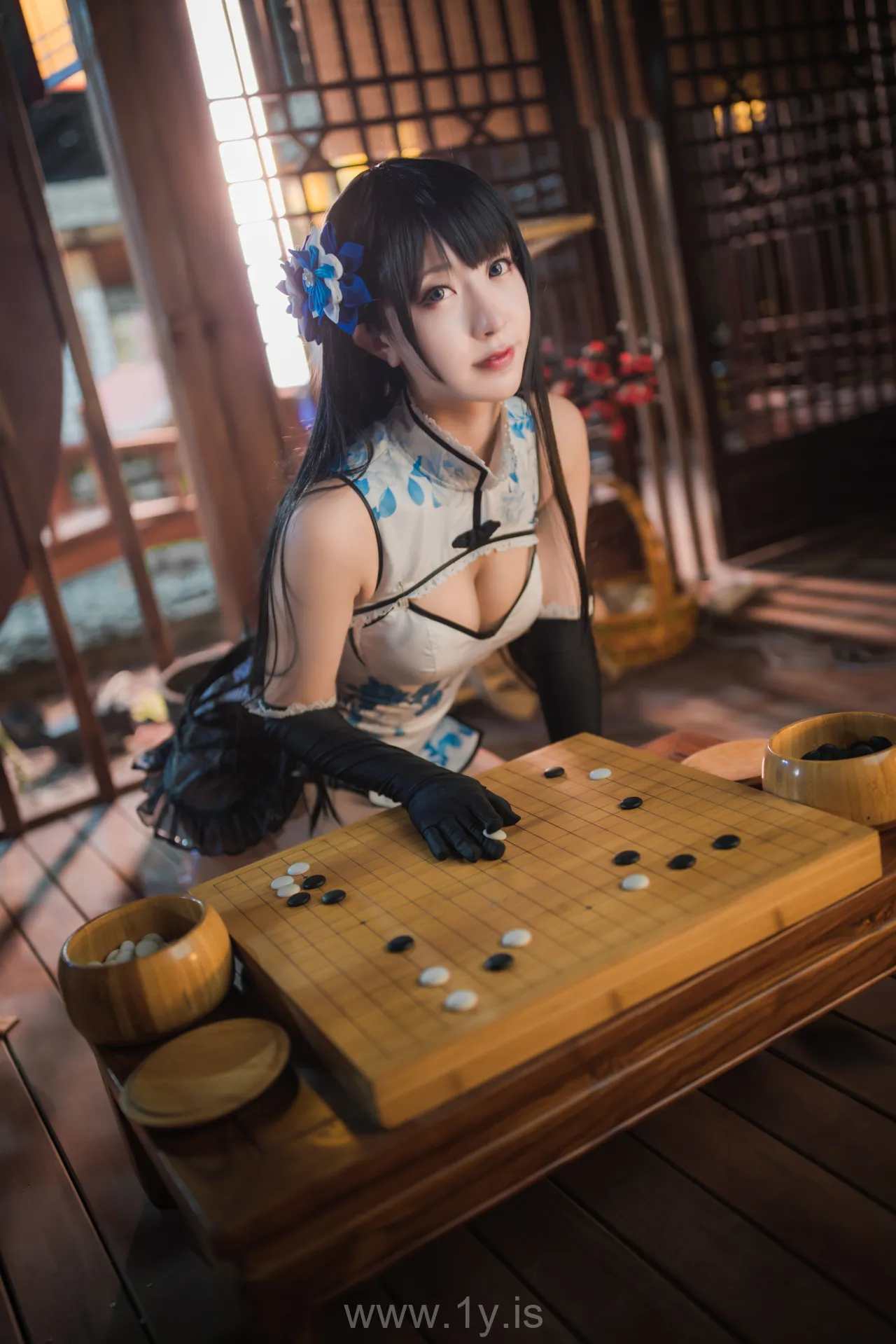 Coser@黑川 NO.020 Slender & Trendy Asian Homebody Girl 瓶儿